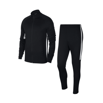 Men's Black Slim Tracksuit