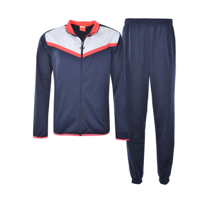 Multi-Colored Tracksuit With Collar