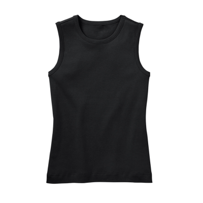 Black Slim Tank Top