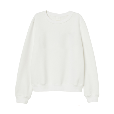 Plain Fleece Sweatshirt for Women