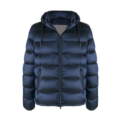 Horizontal Seamed Padded Jacket