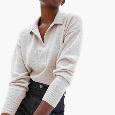 Gray Chunky Cardigan